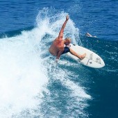 beachbeat surfboards rider josh ward surfing the summer tay 2 in indo