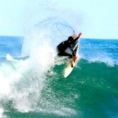 morgan elston, beachbeat surfboards, surfing at home in cornwall